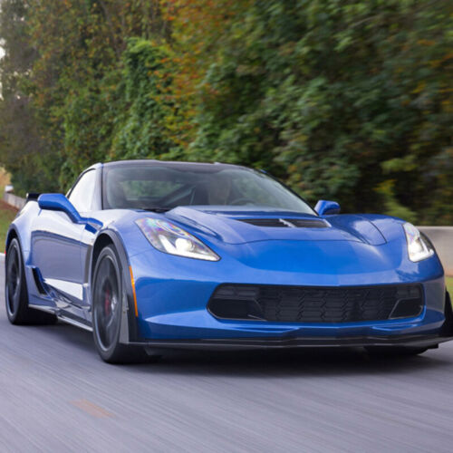 Side Skirts Extensions Rocker Panel Carbon ABS For 2014-2019 Chevy Corvette C7 - Picture 3 of 12