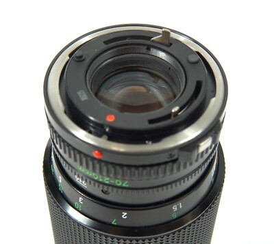 Vintage Canon FD 70-210 f1.4 Zoom Lens w/Front and Back Caps | eBay