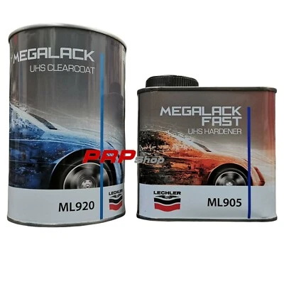 VERNICE lacca Trasparente bicomponemte lechler ML920 MEGALACK UHS CLEARCOAT+INDU