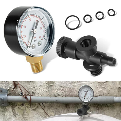 DEX2400S Filter Air Relief Gauge Adapter&O-ring Set&Pressure Gauge ECX270861