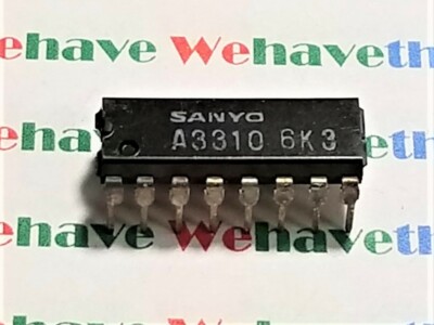LA3310 / A3310 / IC / SANYO / DIP / 2 PIECES (qzty)