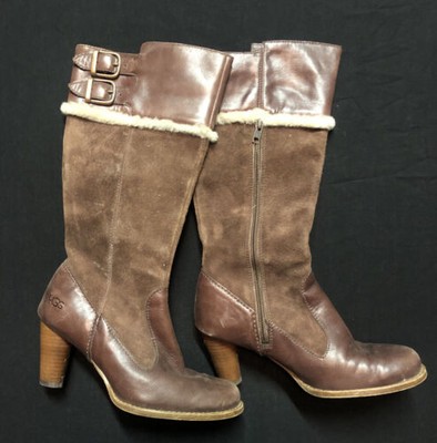 ugg leather and suede boots