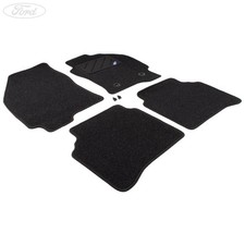 Genuine Ford Mondeo Mk3 Front & Rear Carpet Contour Floor Mats Charcoal 1136379