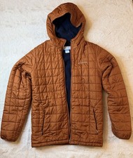 Columbia Boys XL 18/20 Rugged Ridge II Sherpa Lined Insulated Jacket Orange