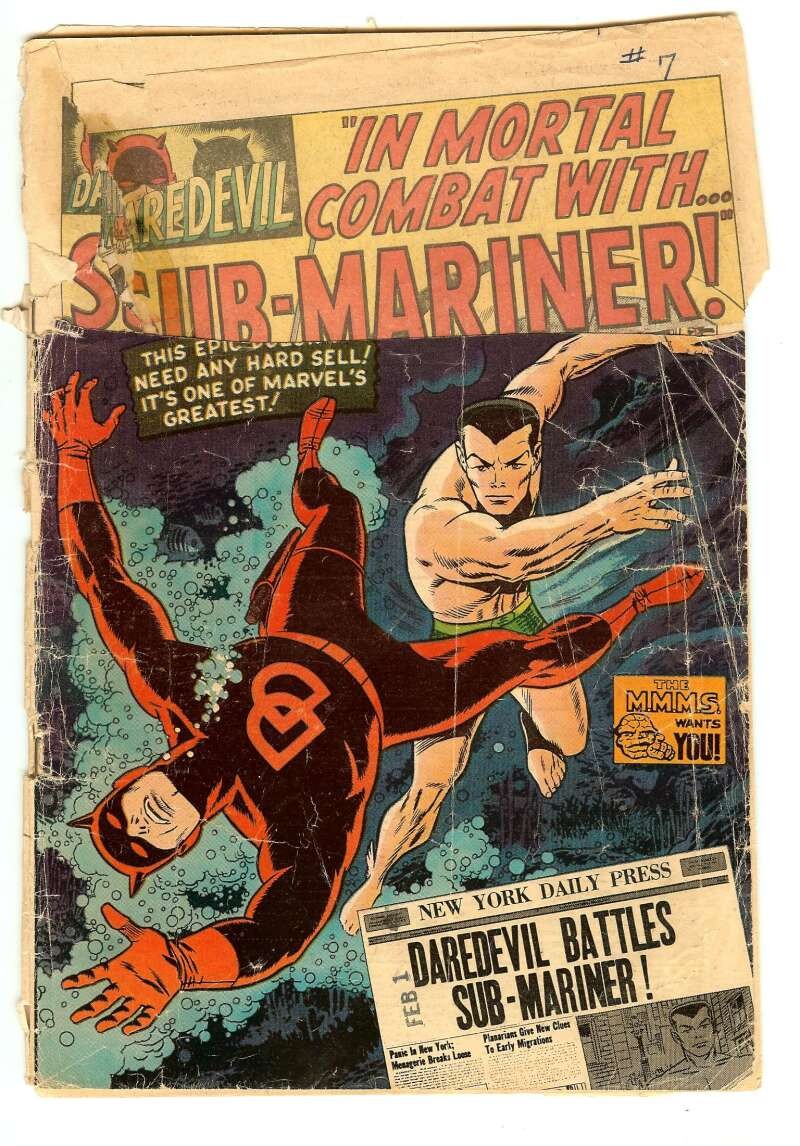 Daredevil #7 (Marvel Comics April 1965) for sale online | eBay