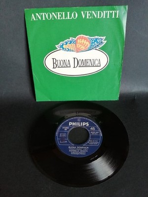 Antonello Venditti    Buona Domenica 7'' Italy