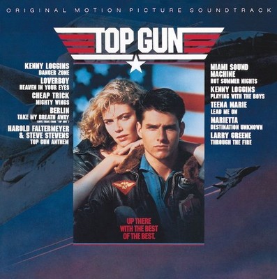 Top Gun Soundtrack CD OST JAPANESE Ver. NEW