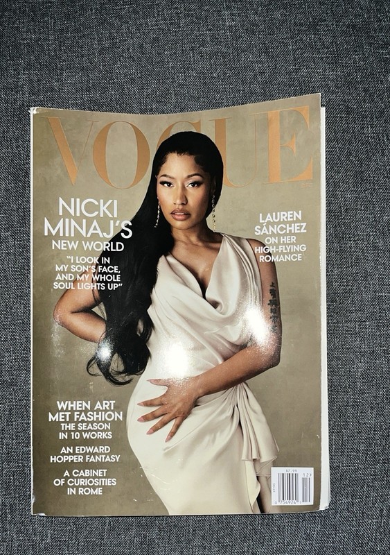 Vogue Magazine December 2023 - Nicki Minaj