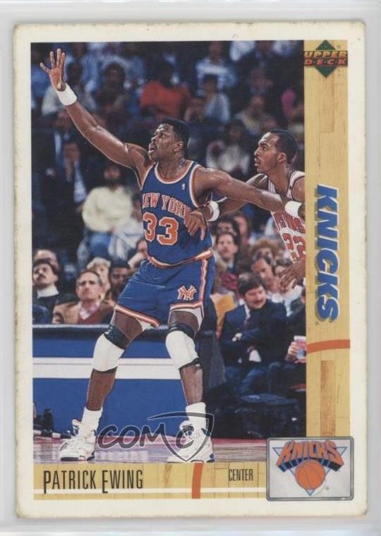 1993 Upper Deck McDonald's French Patrick Ewing #9 HOF 0u4