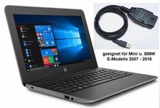 Diagnose Laptop geeignet für BMW E-Modelle u. Mini + Netbook 12" 2007 - 2016