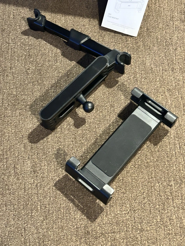 360° Car Back Seat Headrest Mount Tablet Holder for 4.7-12.9” - Image 3 of 4