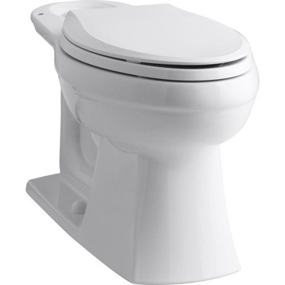 Kohler 4306-0 Elongated Chair Height Toilet Bowl