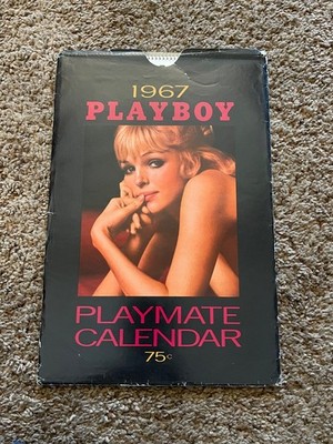 1967 Playmate Playboy Calendar w/ Sleeve;  Complete and Excellent Condition