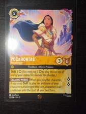 Disney Lorcana Winterspell Pocahontas Legendary 22 TCG CCG Card