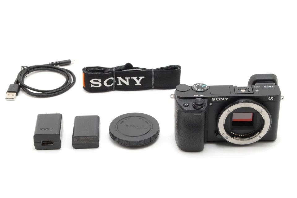 [SC: 3962] Sony Alpha A6300 24.2MP Mirrorless Digital Camera Body Mint - Image 3 of 4
