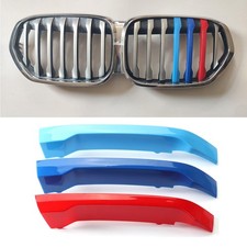 F�r BMW X1 F48 F49 2020 2021 M Farben Front Grill Insert Nieren K�hlergrill Trim
