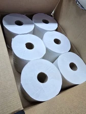 6- 8" X 800' Hardwound Paper Towel Case With 2" Core 1 Ply