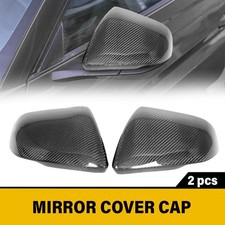 Real Carbon Fiber Mirror Cover For 2015-2023 Ford Mustang With Led Turn Signal