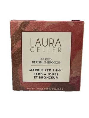 Laura Geller Baked Blush-N-Bronze 2 in 1 Strawberry Bronze 0.30 oz.   NEW IN BOX
