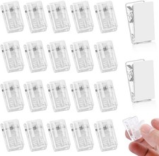 20 Pieces Self Adhesive Clips, Tapestry Stiy Wall P Poster Plastic
