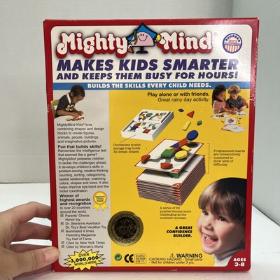 Mighty Mind - Makes Kids Smarter - Skill Building Puzzles - Ages 3+ Complete!