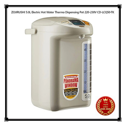 ZOJIRUSHI 5.0L Electric Hot Water Thermo Dispensing Pot 220-230V CD-LCQ50-TK