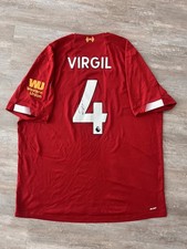VIRGIL VAN DIJK SIGNED 2019/20 SHIRT | LIVERPOOL FC | COA + VIDEO PROOF