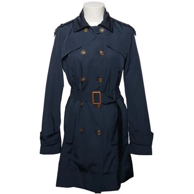 Mango Basics, Trenchcoat, Damen, Größe: M, Blau, Polyester, Einfarbig #cBK