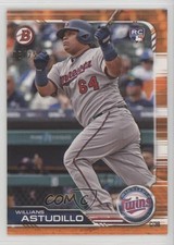 2019 Bowman Orange 8/25 Willians Astudillo #24 ms9