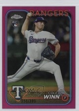 2024 Topps Chrome Update Magenta Refractor 258/399 Cole Winn #USC80 0jm6
