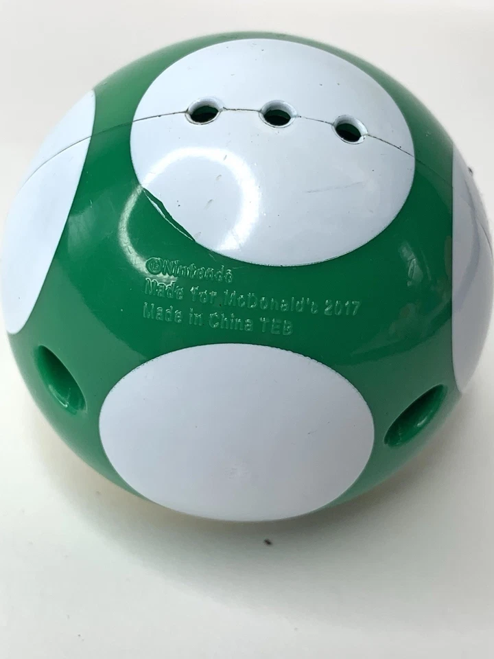 Figura de juguete Super Mario 1up Mushroom Topper de pastel McDonald’s Happy Meal Mcd Foto 3 de 4