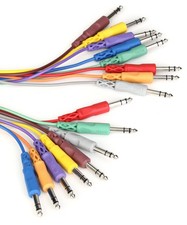 Hosa CSS-803 8-channel 1/4-inch TRS Male Snake - 9.9 foot 5-pack