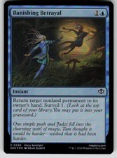 Banishing Betrayal Foil Common Secrets of Strixhaven 38 MTG Near Mint 2026