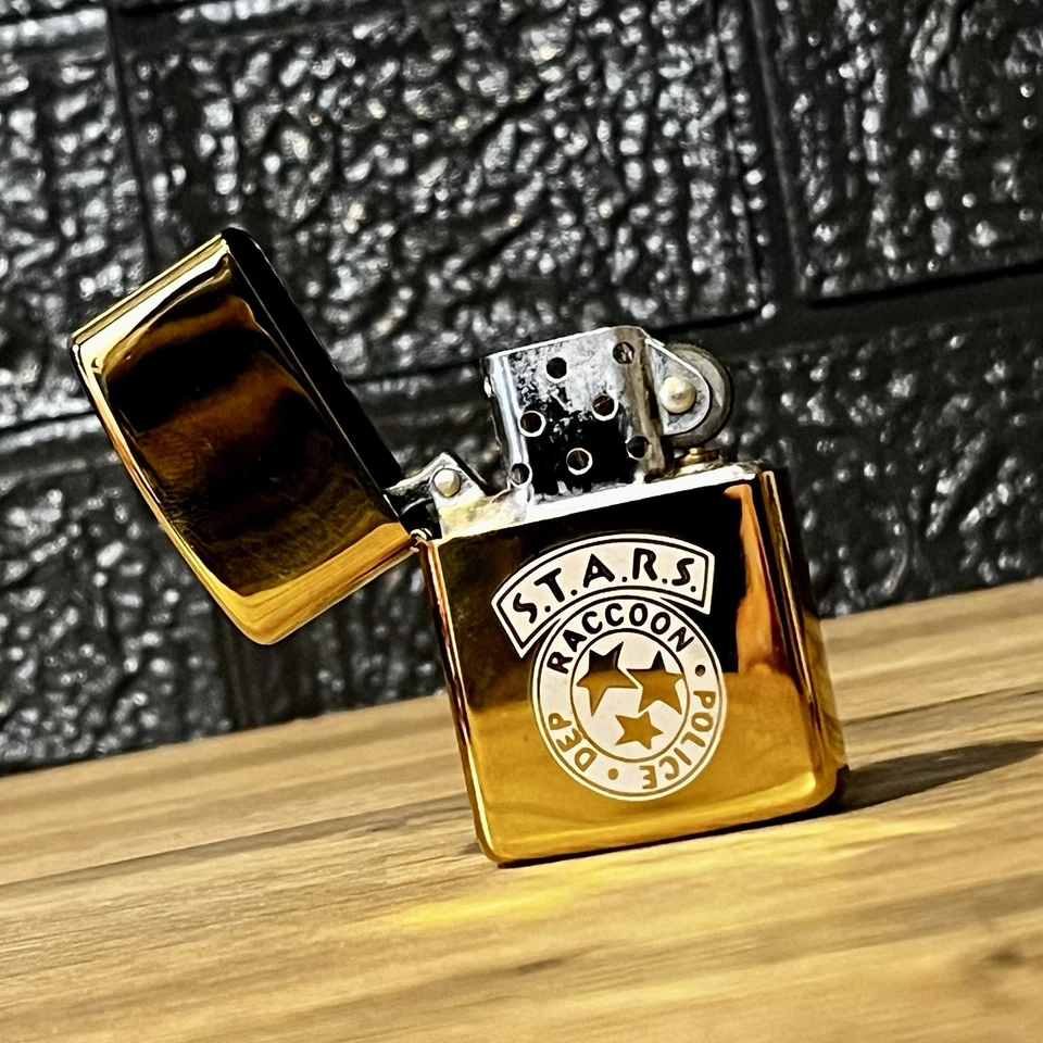 Resident Evil S.T.A.R.S. Flip Lighter | Engraved Metal Lighter | Raccoon City - Image 2 of 4
