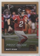 2017 Panini Donruss Retail Press Proof Bronze Matt Ryan #219 0w6