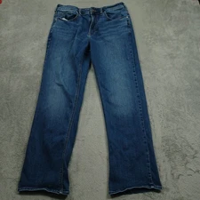 Silver Jeans Mens 32x30 BLue Denim Relaxed Straight Casual Modern Grayson