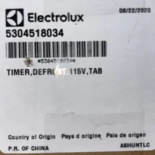 Frigidaire Refrigerator Defrost Timer (5304518034)