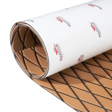 EVA Foam Boat Flooring 92.5''x43.3/35.4/23.6" Marine Decking Faux Teak/Camo, ...