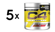5 x Cellucor C4 Original Pre-Workout, Millions Cola - 198g (100,96 EUR/kg)