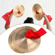 Hand Cymbals Musical Instrument Sturdy Percussion Instrument Finger Cymbals for