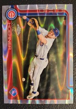 2025 Topps Chrome - Nico Hoerner #107 RayWave Refractor