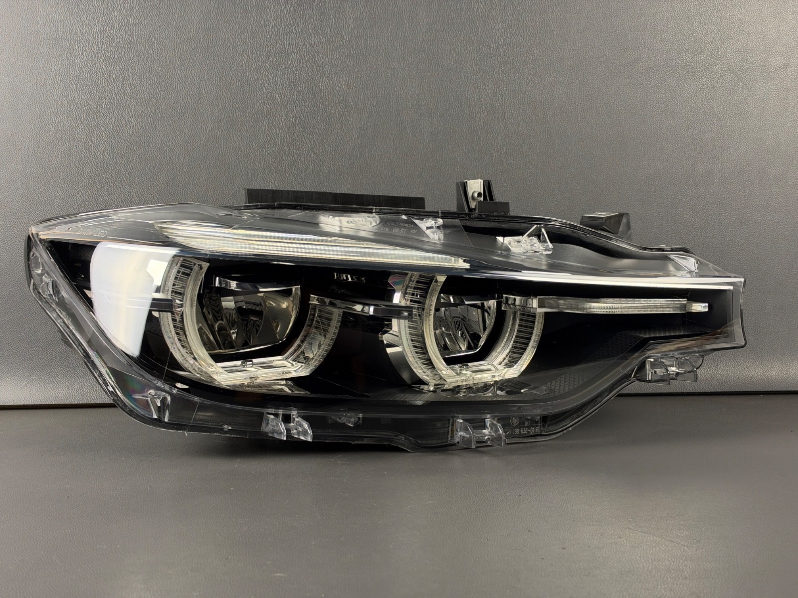 FLAWLESS! 2016-2018 BMW 3-SERIES RIGHT PASSENGER LED SHADOWLINE HEADLIGHT OEM