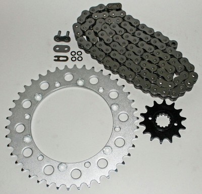 Kawasaki 06-07, 09-12 KLX250 / 09-10 KLX250Sf O Ring Chain & Sprocket 13/39 106L