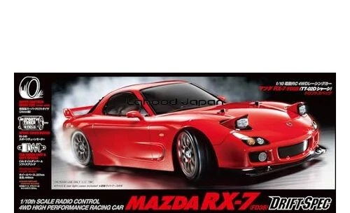 Tamiya 1/10 Scale Electric RC Car Series No. 648 Mazda RX-7 FD3S TT-02D Chassis