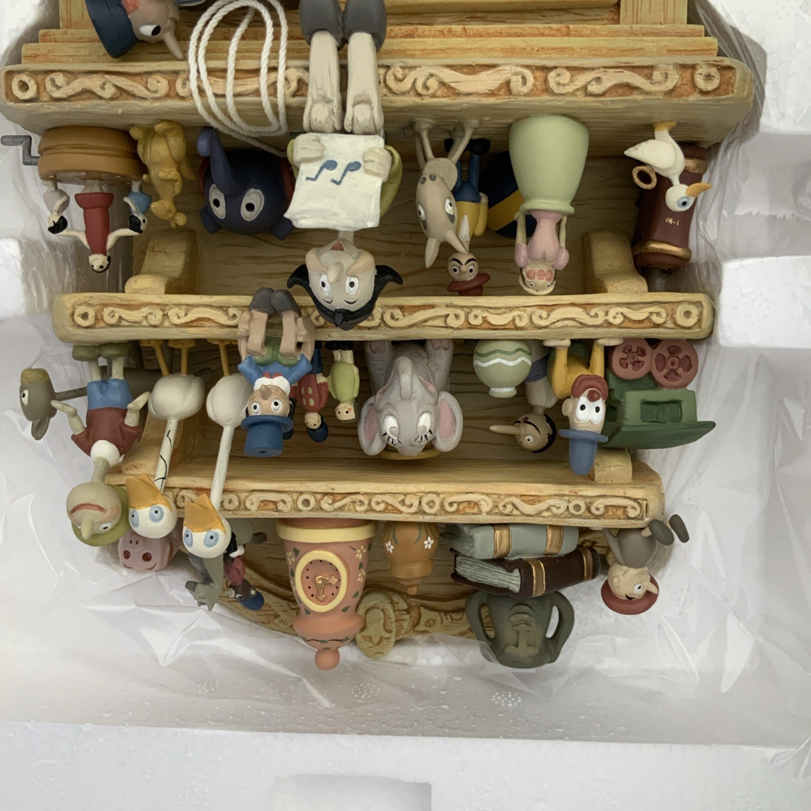 WDCC Pinocchio’s Geppetto's Toy Hutch “Geppetto’s Toy Creations” w/WDCC 1998 Pin