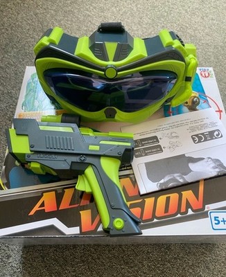 Alien Vision Interaktives Spiel mit 3D-Maske und Laserpistole
