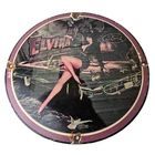 Vintage Ford Sign - Elvira Mistress Porcelain Gas Pump Station Sign
