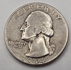 *SILVER* 1944  Washington Quarter - 90% Silver