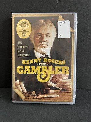 Kenny Rogers: the Gambler the Complete 6-Film Collection (DVD) Brand New, Sealed