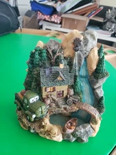 Vtg Heritage Mint Water Fountain 2000 Plays "Birds/Water" Sound Activated VGC 